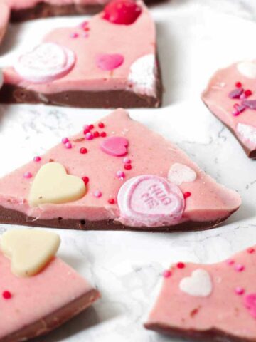 pink chocolate valentines day bark thumbnail image