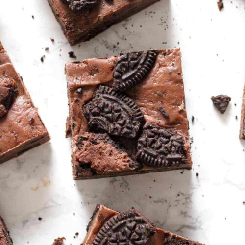 thumbnail image of 3 ingredient oreo fudge squares