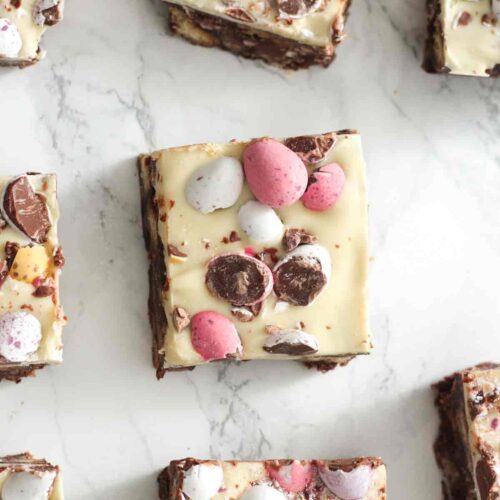 mini egg tray bake thumbnail image