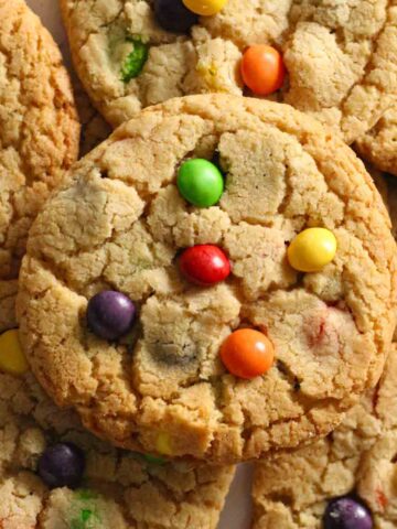 thumbnail image of a pile of skittles cookies