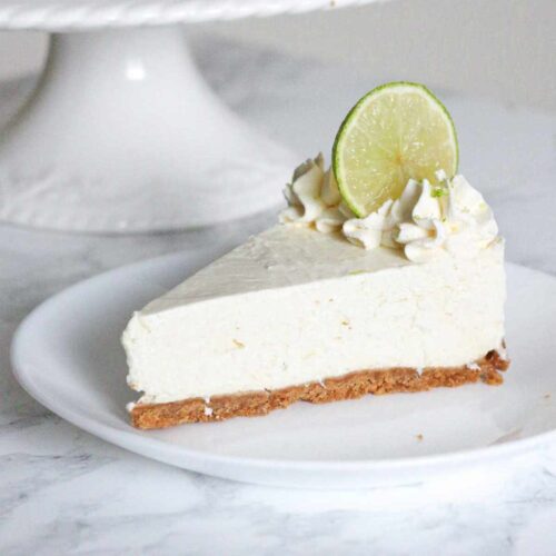 thumbnail image of no bake lime and ginger cheesecake