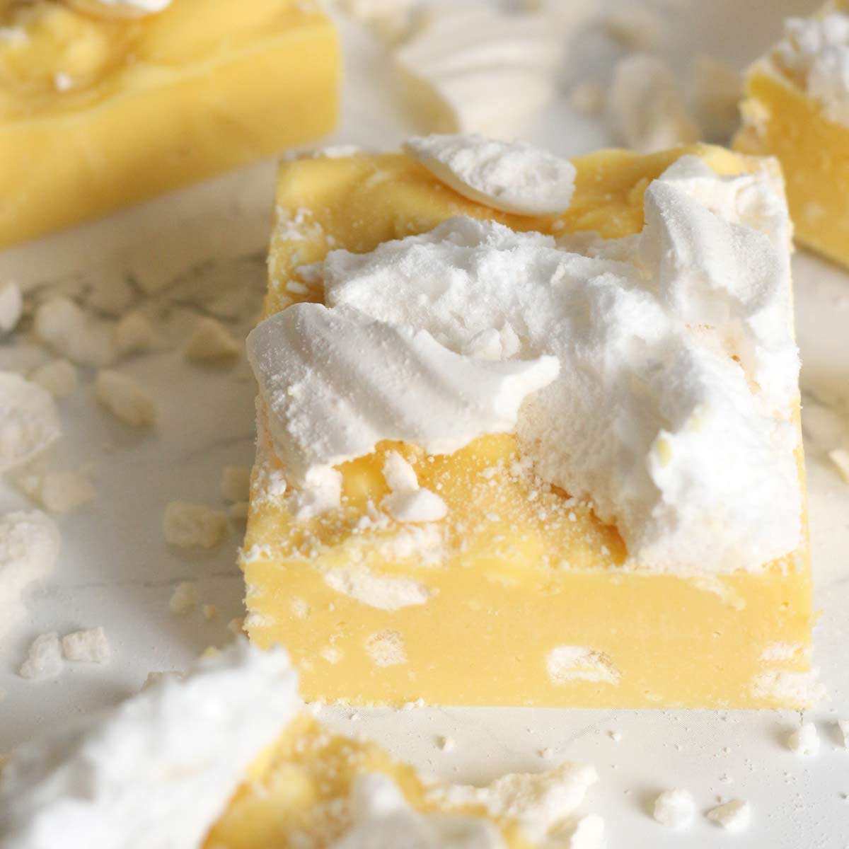 thumbnail image of lemon meringue fudge