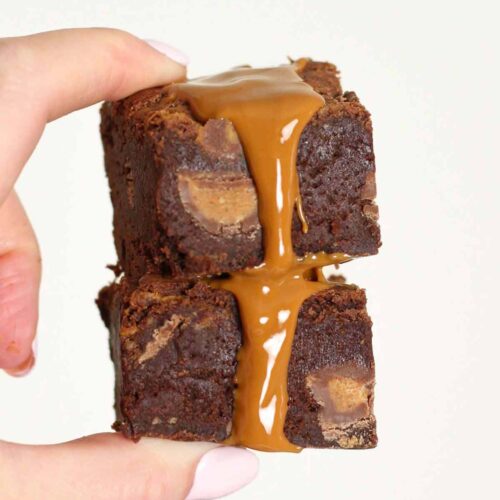 thumbnail image of reese's peanut butter cup brownies