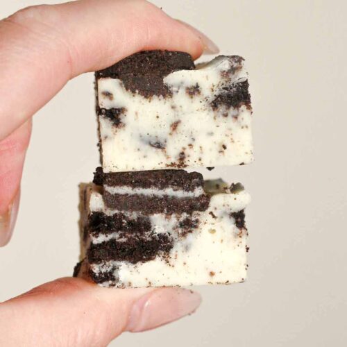 thumbnail image of white chocolate oreo fudge
