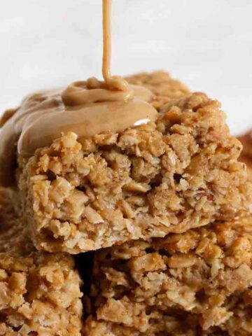 peanut butter flapjacks thumbnail image
