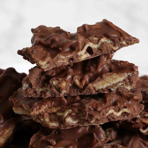 thumbnail image of chocolate potato chip bark