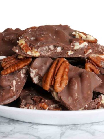 thumbnail image of milk chocolate pecan bark pieces