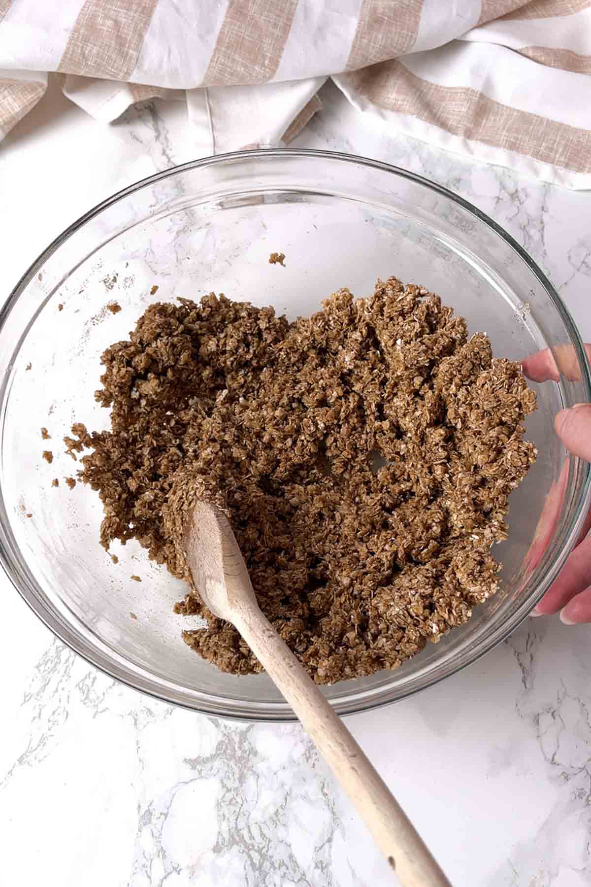 ingredients mixed together in a bowl