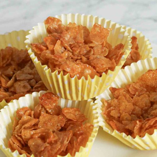 thumbnail image of golden syrup cornflake cakes