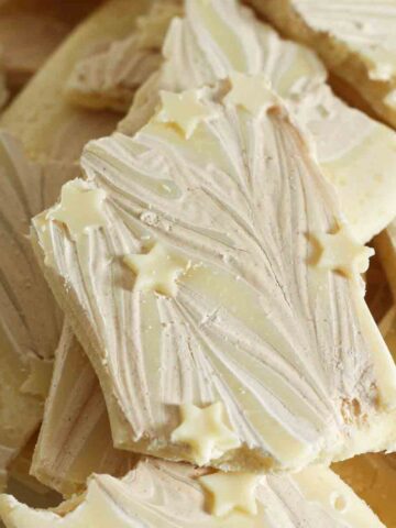 thumbnail image of white chocolate peanut butter bark