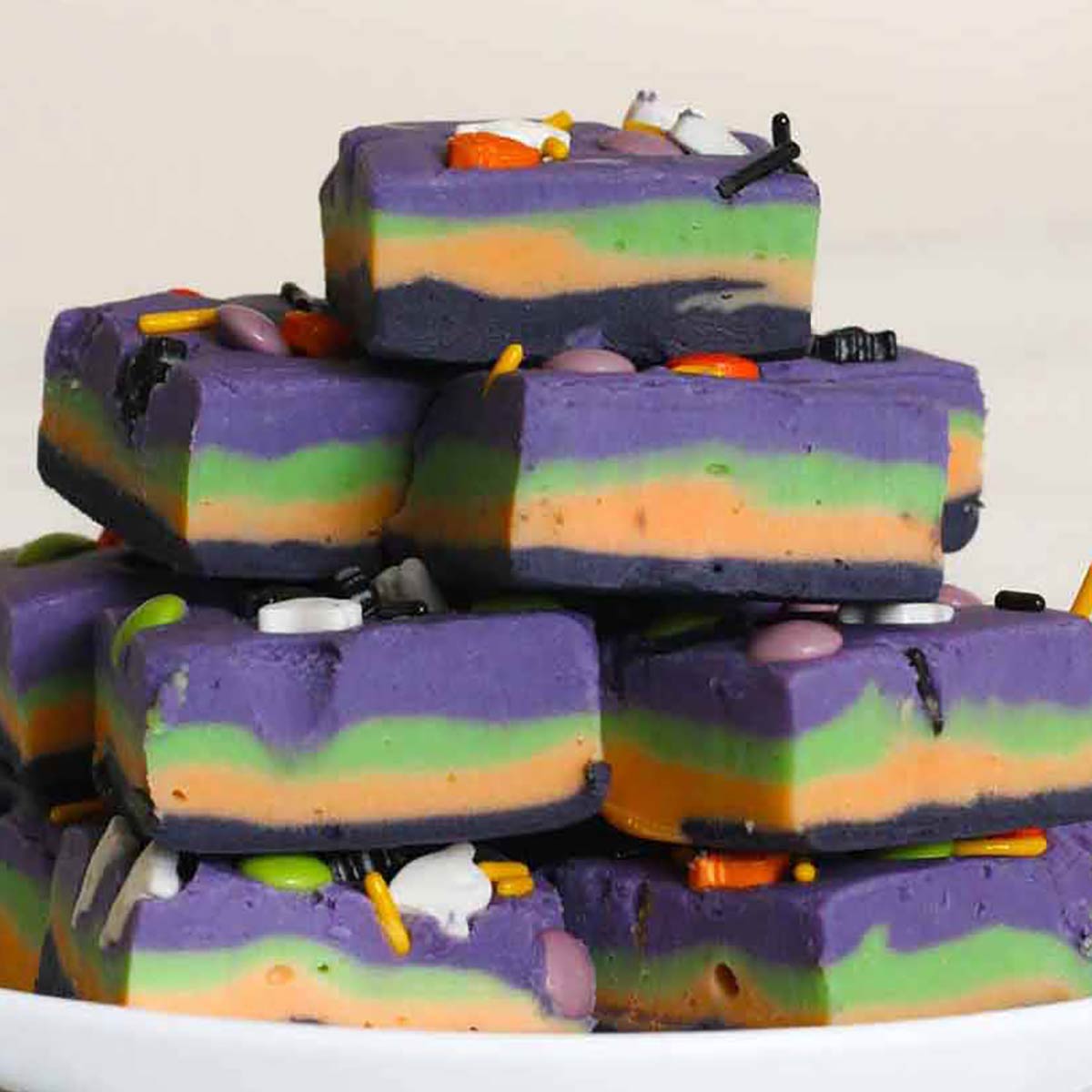 Easy Halloween Fudge