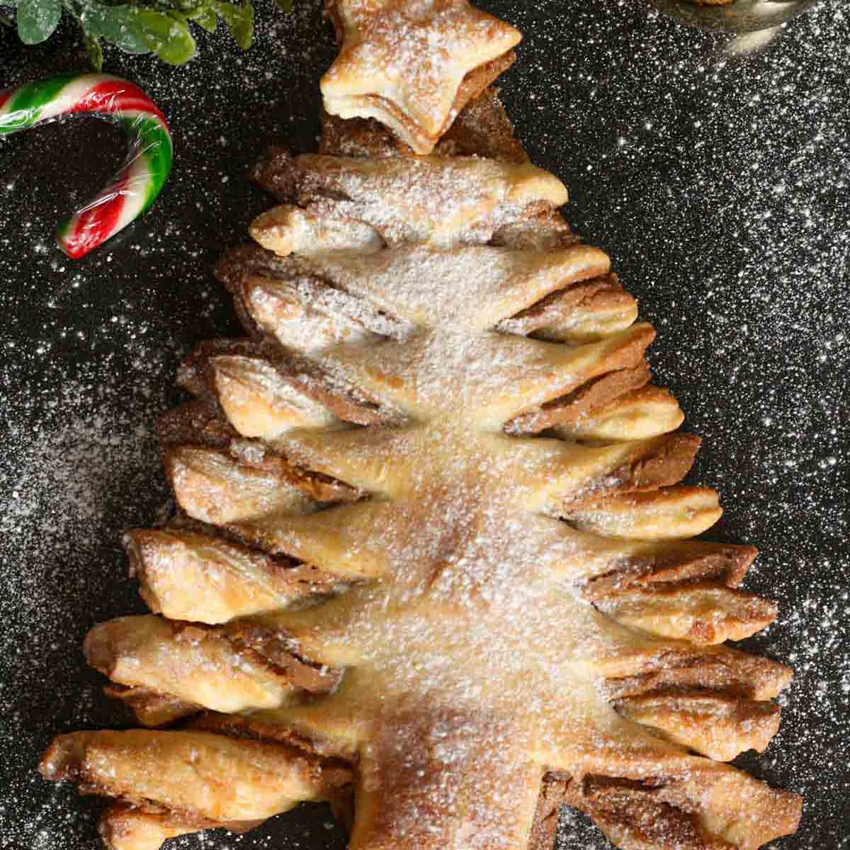 biscoff puff pastry christmas tree thumbnail image