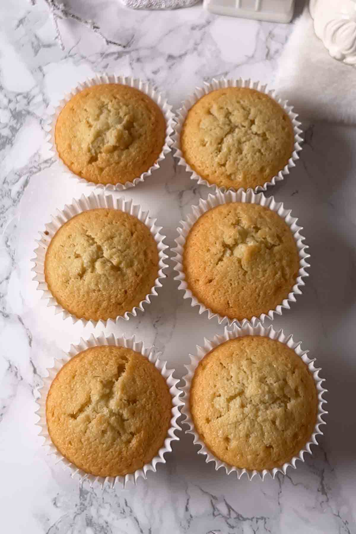 baked cupcakes