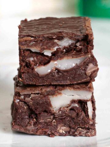 thumbnail image of two mint after eight brownies