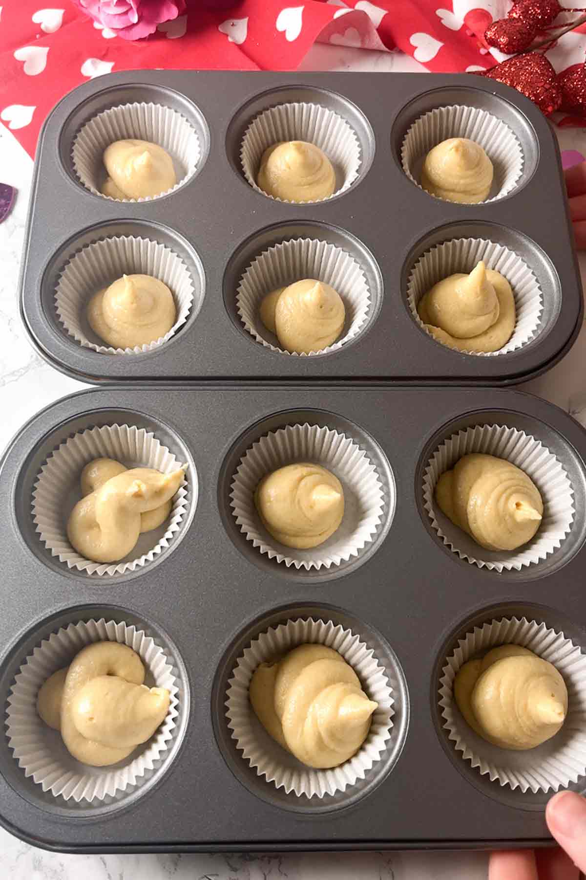 cake mix in cases