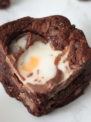 creme egg brownies thumbnail image