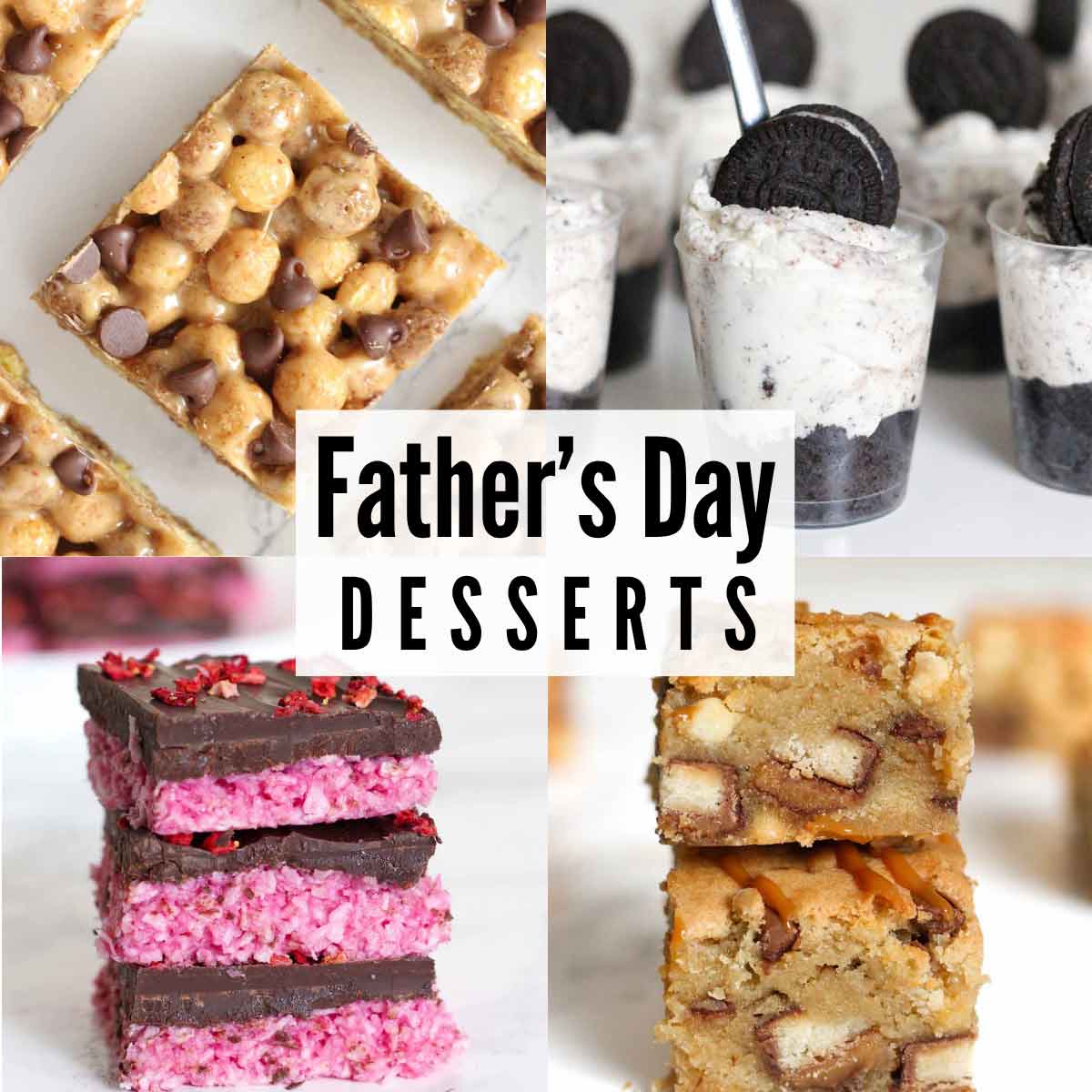 fathers day desserts