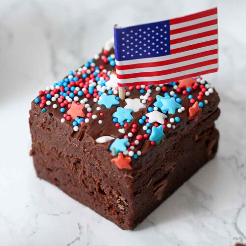 thumbnail image of 4th july brownies