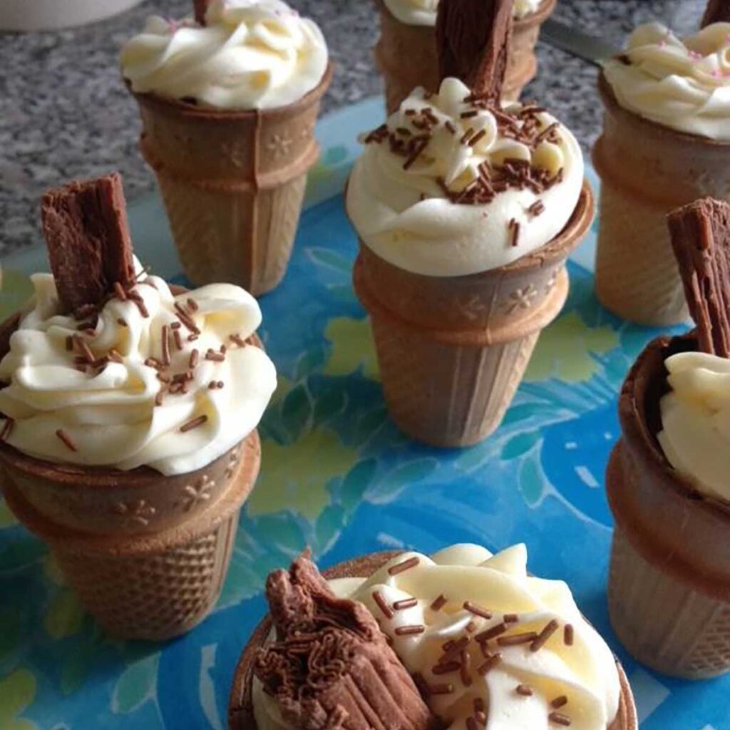 ice cream cupcakes