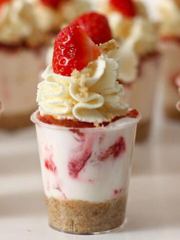 strawberry cheesecake dessert shots thumbnail image