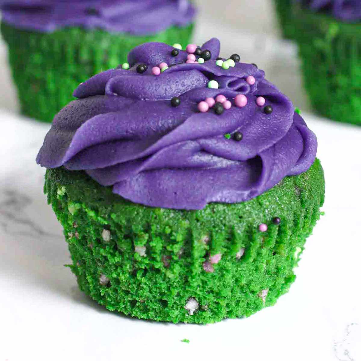 thumbnail image of halloween funfetti cupcakes