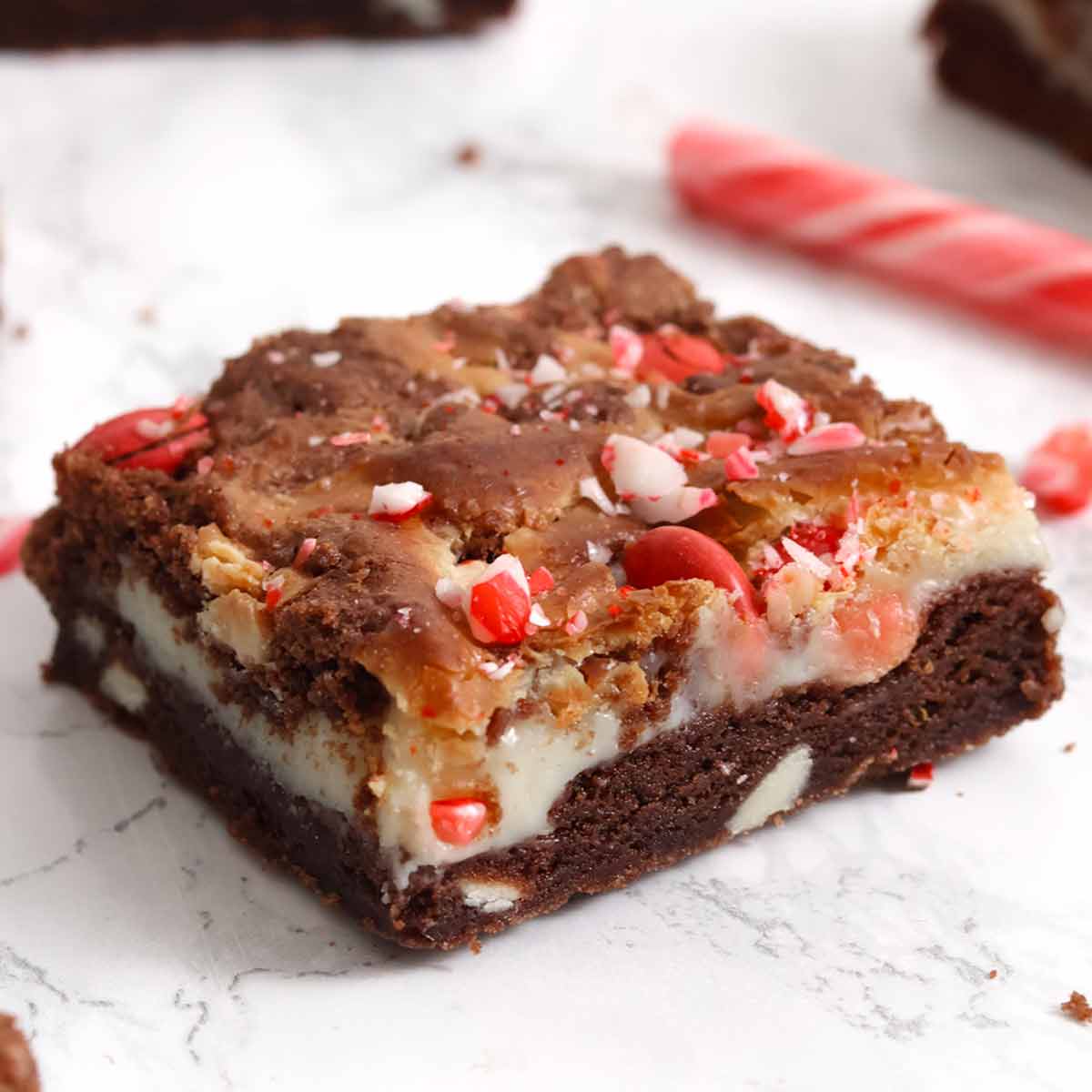 peppermint bark cookie bars thumbnail image
