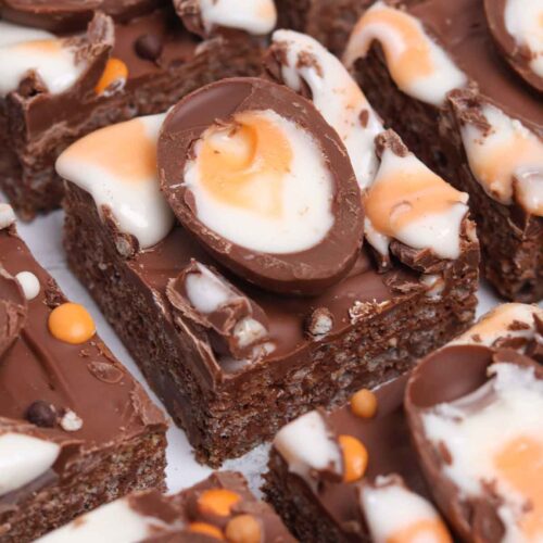 creme egg rice krispie treats thumbnail image