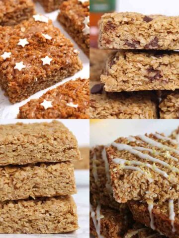 flapjack recipes thumbnail image collage