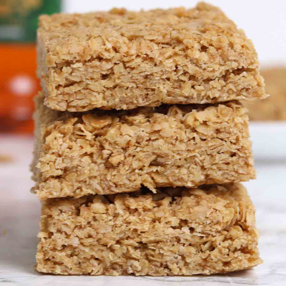thumbnail image of chewy gluten free flapjacks