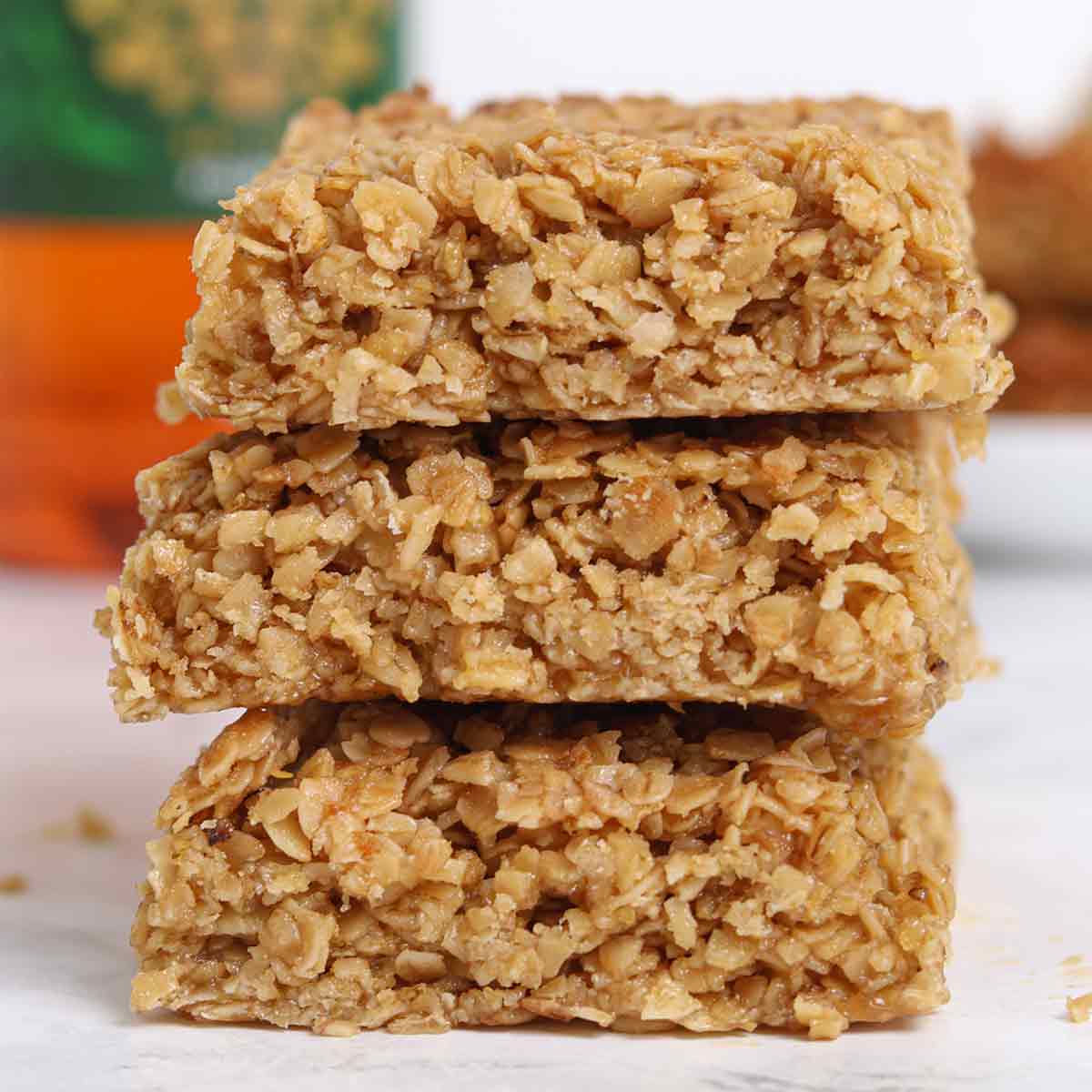 thumbnail image of dairy free vegan flapjacks