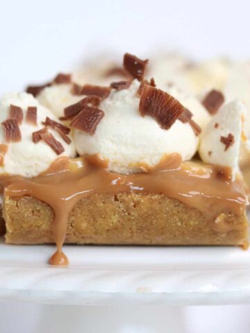 banoffee pie traybake bars thumbnail image